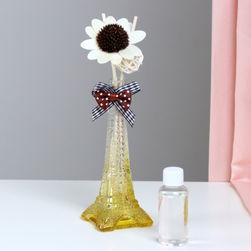 Набор подарочный "Париж": ваза,свечи,аромамасло ваниль,декор, "Богатство Аромата" 4355337