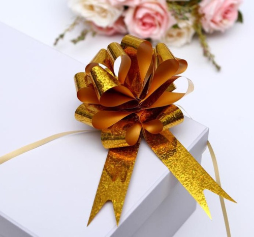 Подарочный бант сборный сред.