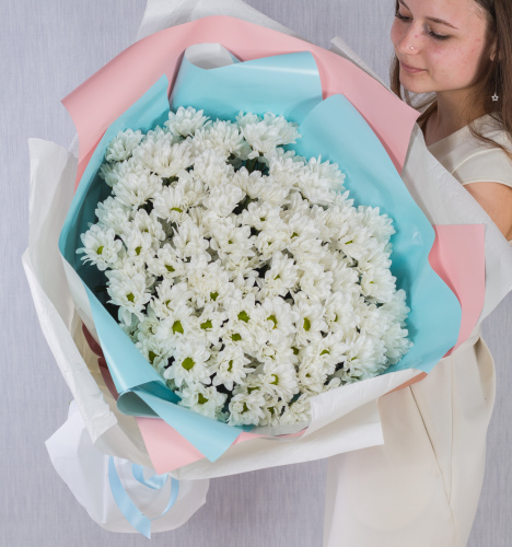 Букет-гигант из кустовых хризантем N 36151