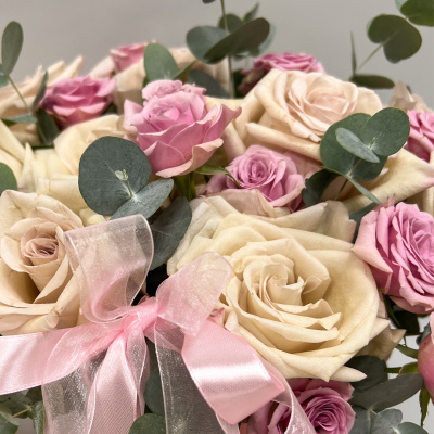 Коробка с розами "Дольче вита" N 45003